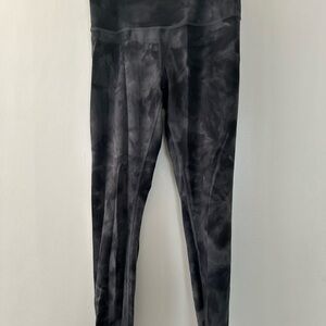 Tie Dye Lululemon Wunder Train High-Rise Tights